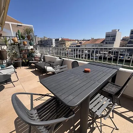 Apartment Les Quais De Palavas, Terrace & Air Conditioning
