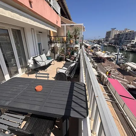Les Quais De Palavas, Terrace & Air Conditioning Palavas-les-Flots